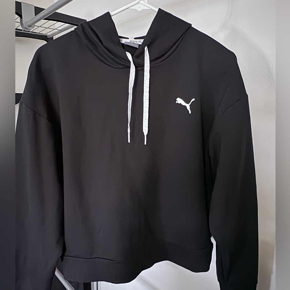 Puma Lightweight Active Hoodie (Black)
